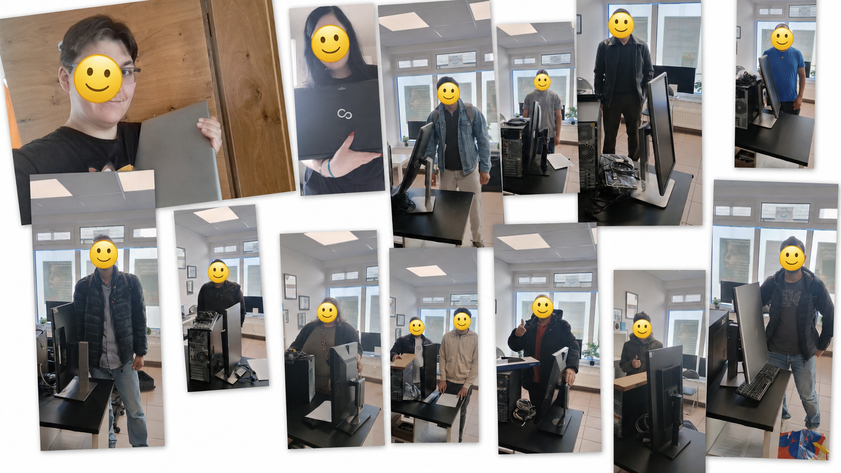 25 PC Sets und Laptops vergeben
